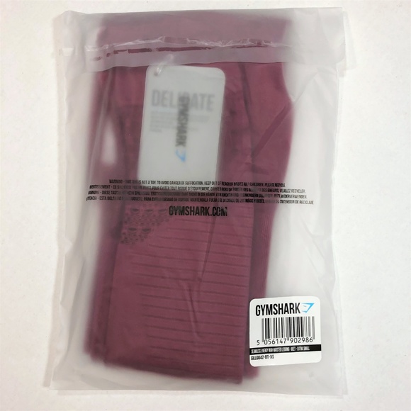 Gymshark Energy High Waisted Leggings Beet, XS - Picture 8 of 8